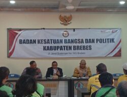 Kesbangpol Gelar Silaturahmi dengan Komunitas Ojek Online Brebes