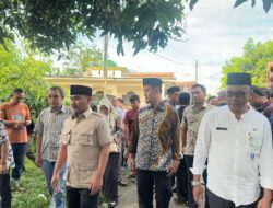 Lurah Kertasari Sambut Kedatangan Bupati Bekasi Di Kampung Suka Asih