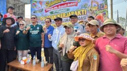 Plt.Bupati Bekasi Tinjau Kegiatan Goloran Pembersihan Saluran Irigasi Mulai dari BKG 35 Hingga 38